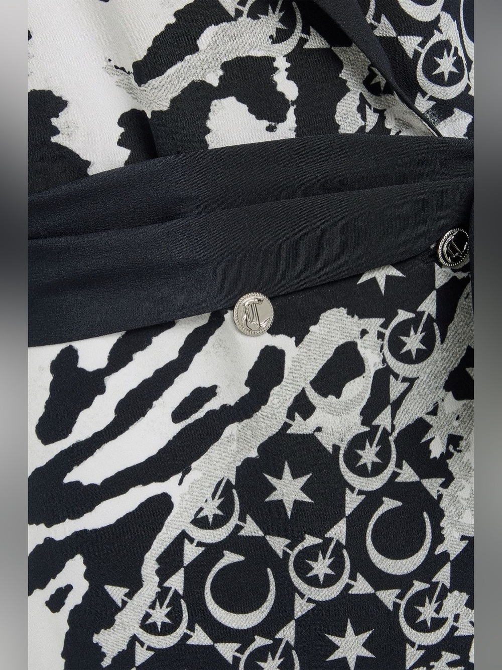 CAMILLA Embellished printed silk crepe de chine coat - Picture 4 of 5